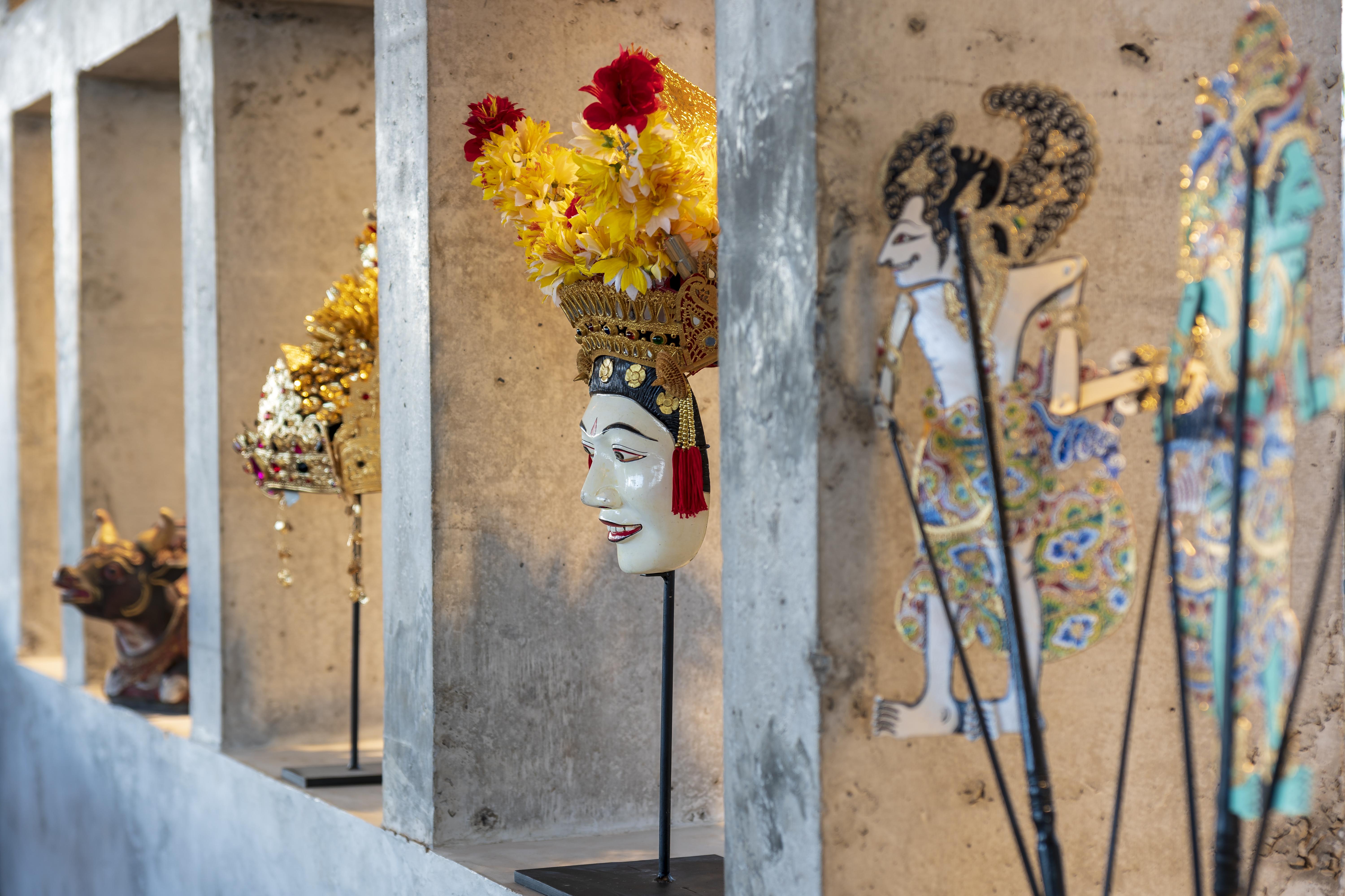 Hotel Adiwana Bisma Ubud Esterno foto Puppets of the Sundanese Sundawana wayang golek